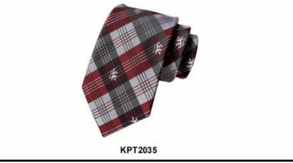 Cravate à carreaux élégante