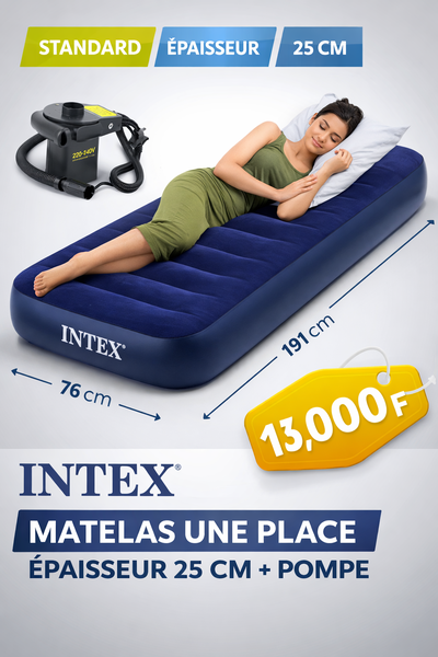 Matelas Gonflable Intex 25cm