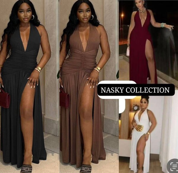 Robe Longue Évasée Sexy