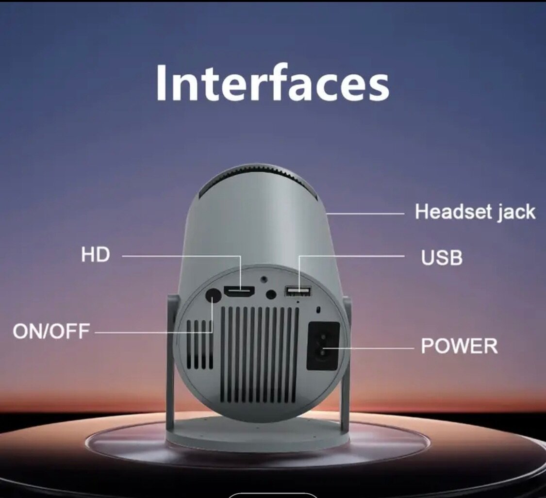 Magcubic Projector HY300Pro 4K &  LED Mini Projector,