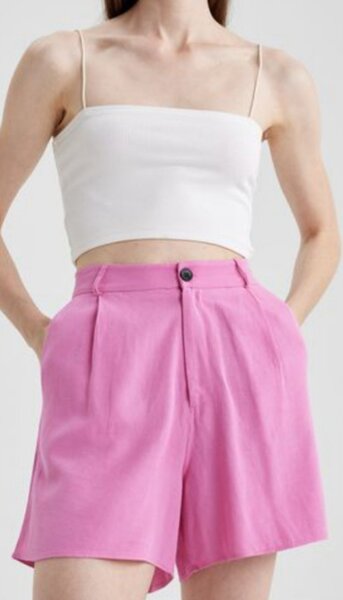 Culotte/Short ample rose