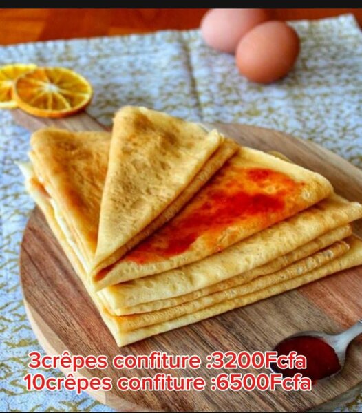 Crêpes à la Confiture Délicieuses