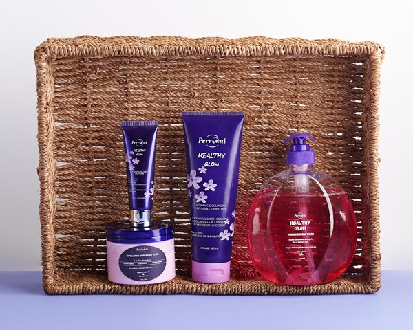 Healthy glow lightening body set