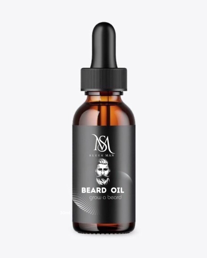 Beard growth oil with 2% vitamin E &  hemp - 30ml
