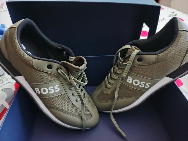 Sneakers BOSS Vert Moderne