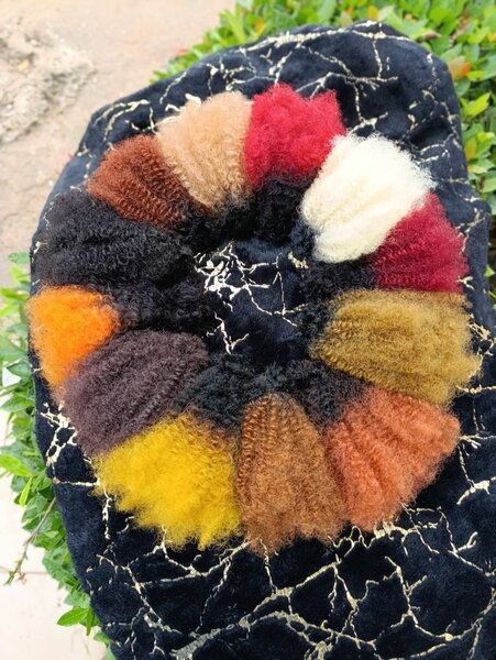 Extensions de cheveux naturels bouclés