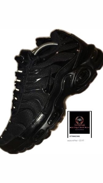 Basket Nike tn avec sa boîte