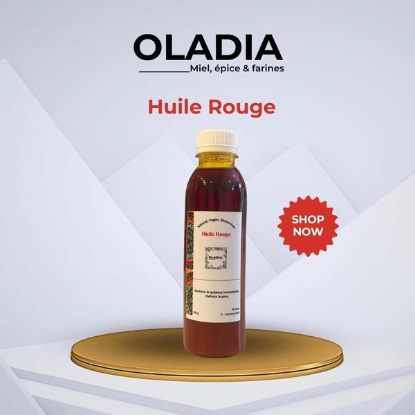 Huile Rouge naturelle OLADIA