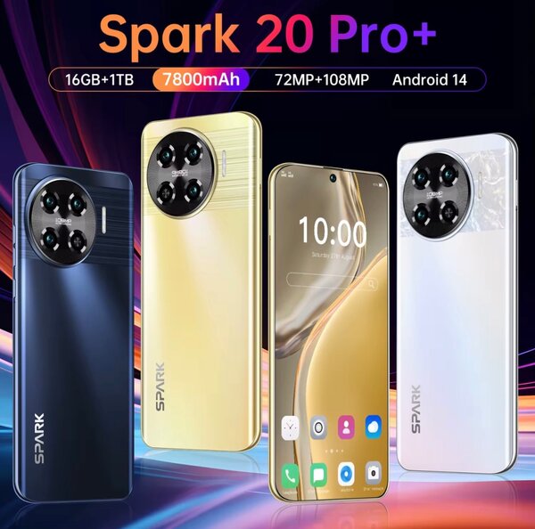 Tecno Spark 20 pro +