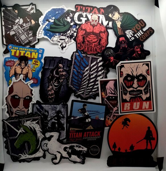 Anime Character Sticker Pack