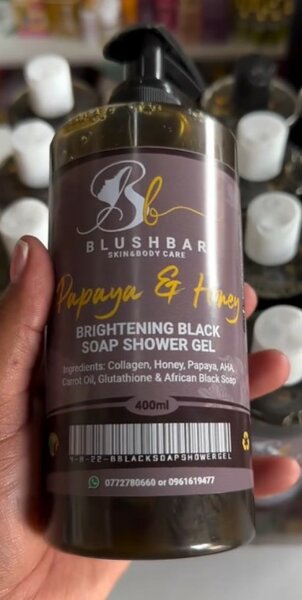  Papaya & Honey 🍯 Black Soap