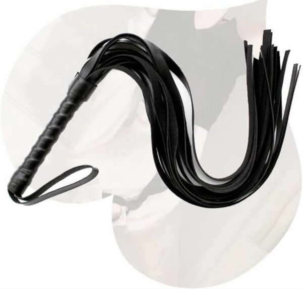 Fouet en cuir pour adultes