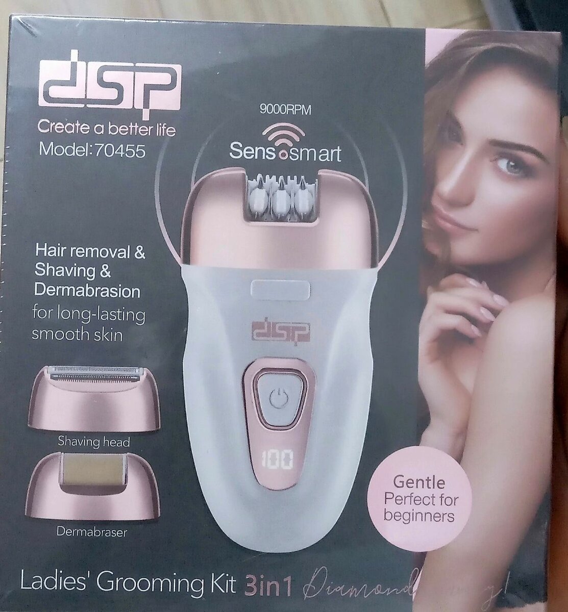 Ladies grooming kit 3 - in -1