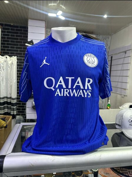 Maillot de football bleu PSG