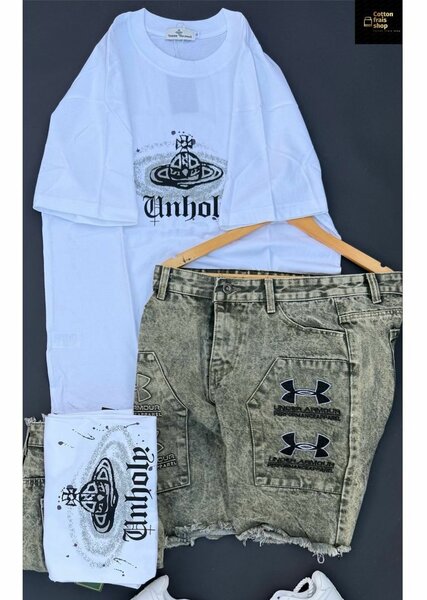 Ensemble t-shirt et bermuda