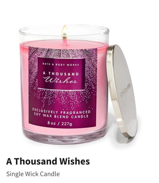 Bath and Body Works Single Wick Candles