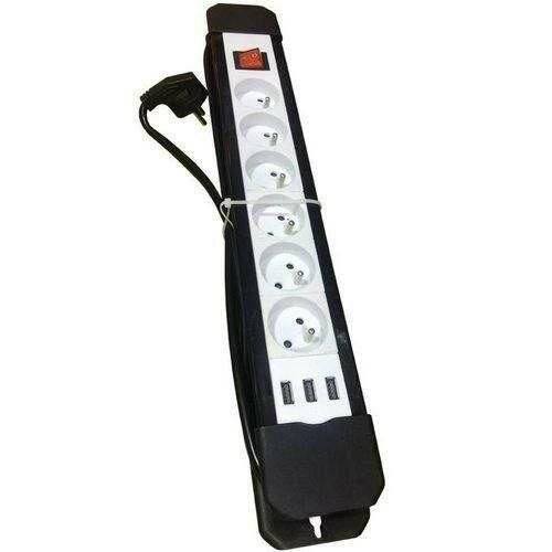 Multiprise 6 Prises avec USB