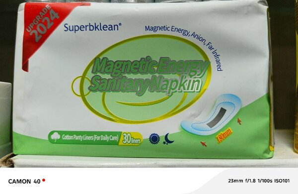 Superbklean Serviettes Hygiéniques Magnétiques