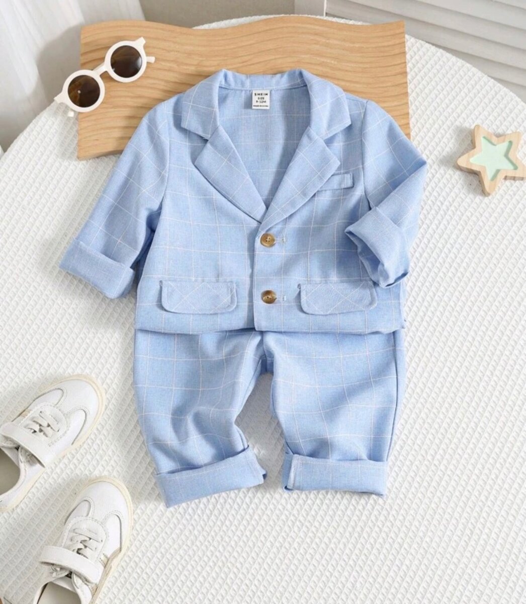 2pcs Baby Boy Suit Set. 18-24M