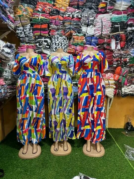 Robes Maxi Colorées pour Femmes