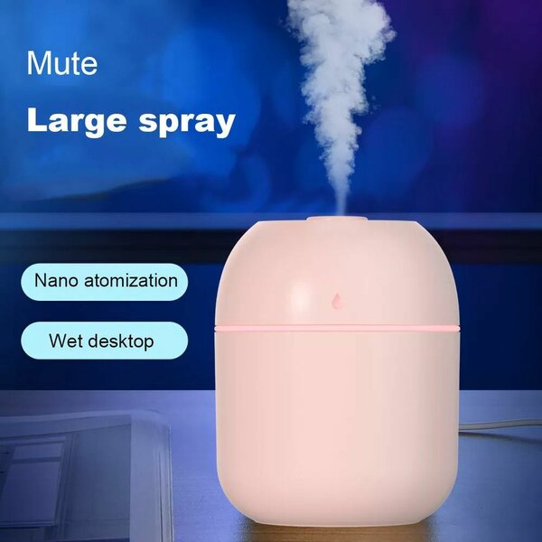 Humidifier Car/Home Pink Color