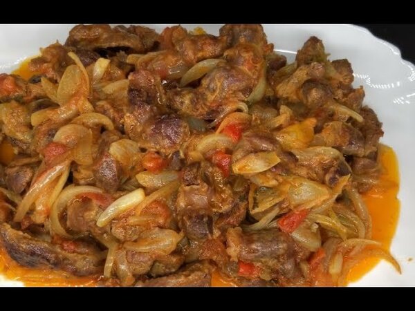 Délicieux gésiers sautés