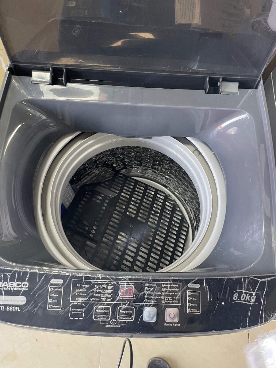 Machine à laver Nasco 8kg auto