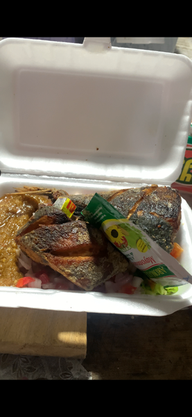 Poisson thon Grillé et Attiéké