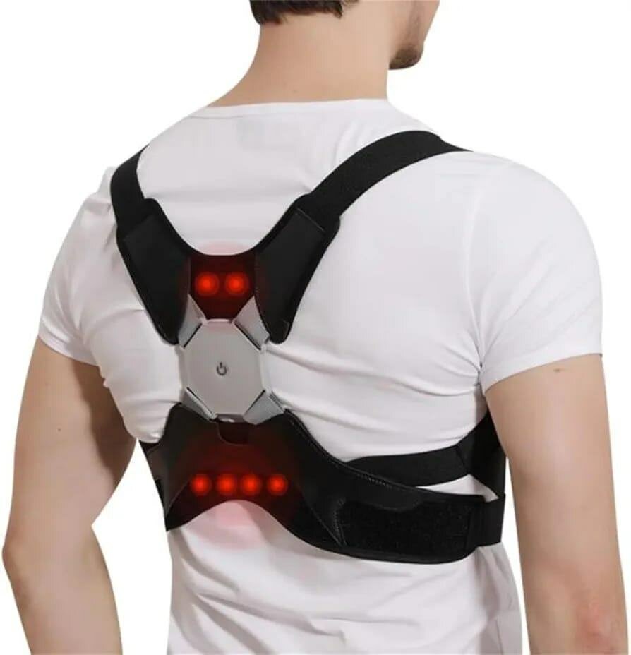 Correcteur de posture du dos unisexe extensible