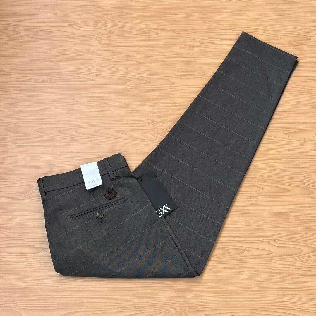 Quality Monclear Branded Material Trousers