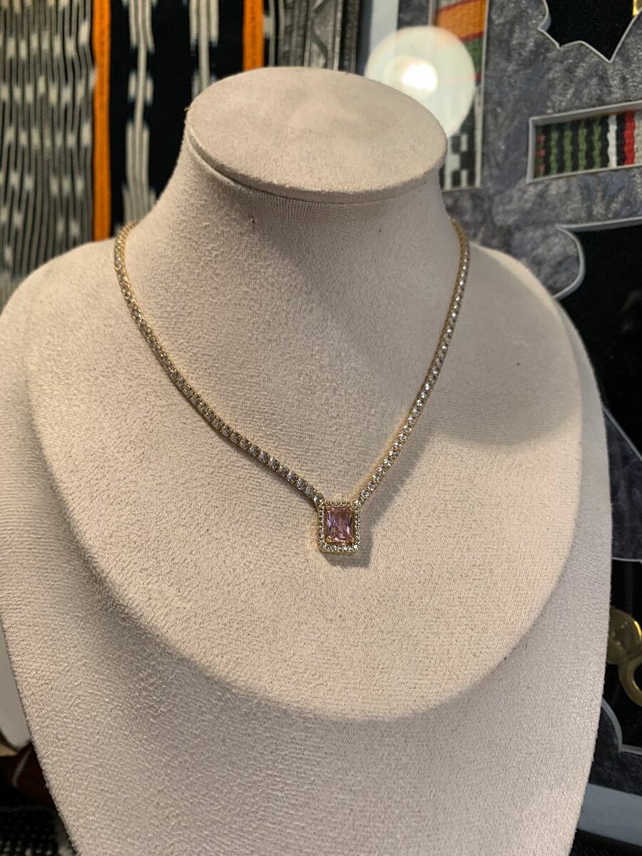 Elegant Watch and Necklace Set