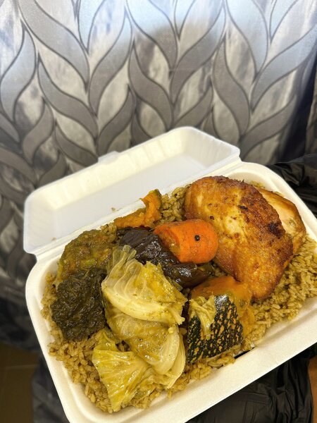 Délicieux plat de riz savoureux