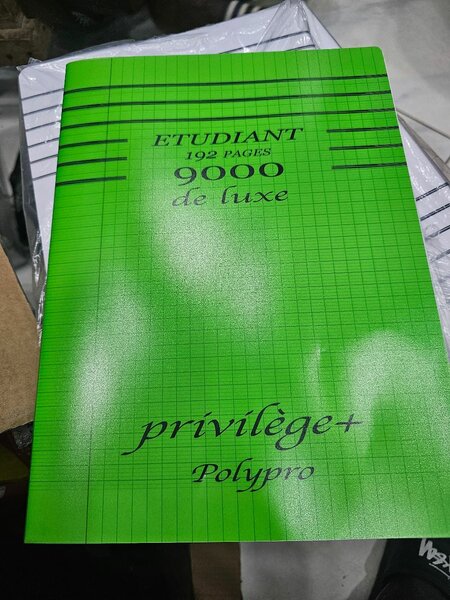 Cahier Étudiant 192 Pages