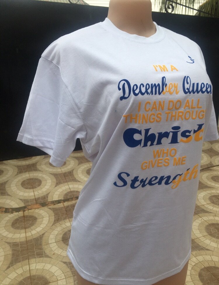 Scripted Birthday Tee