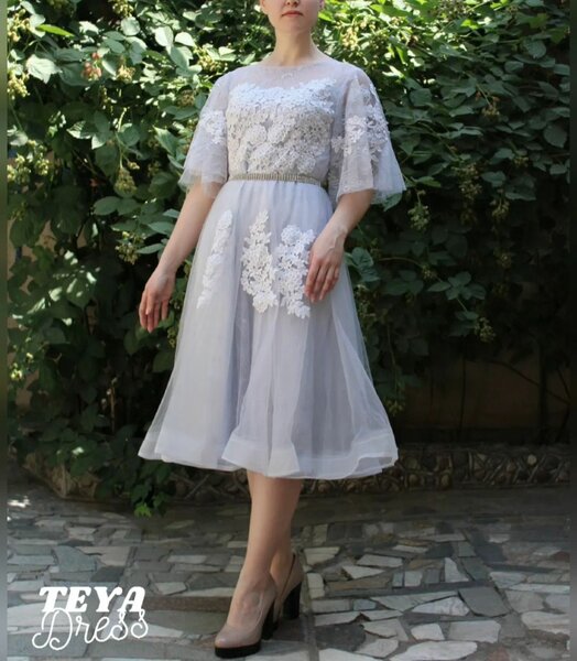 Короткие вечерние платья