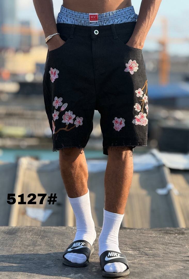 Shorts en jean décontractés