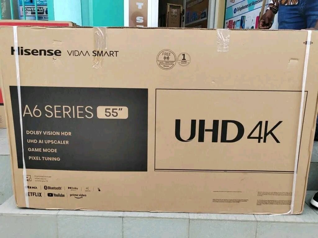 Hisense TV UHD 4K 55"