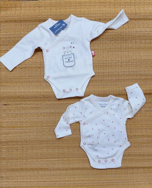 Ensemble pour nouveau-né, combinaison 2 pièces, coton