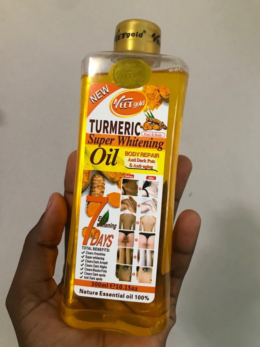 Veet gold turmeric oil