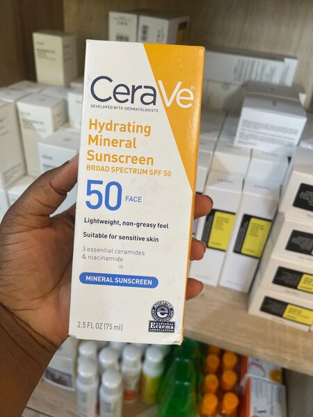 Cerave hydrating mineral sunscreen