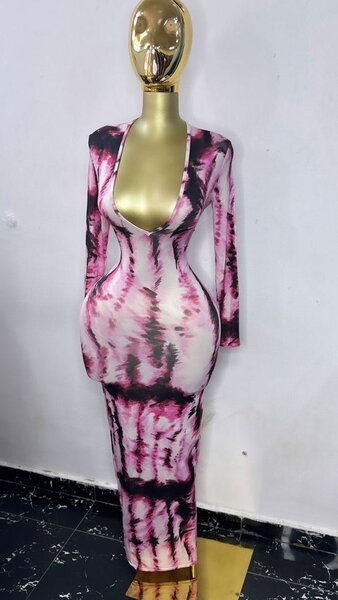 Robe Longue Tie-Dye Sensation