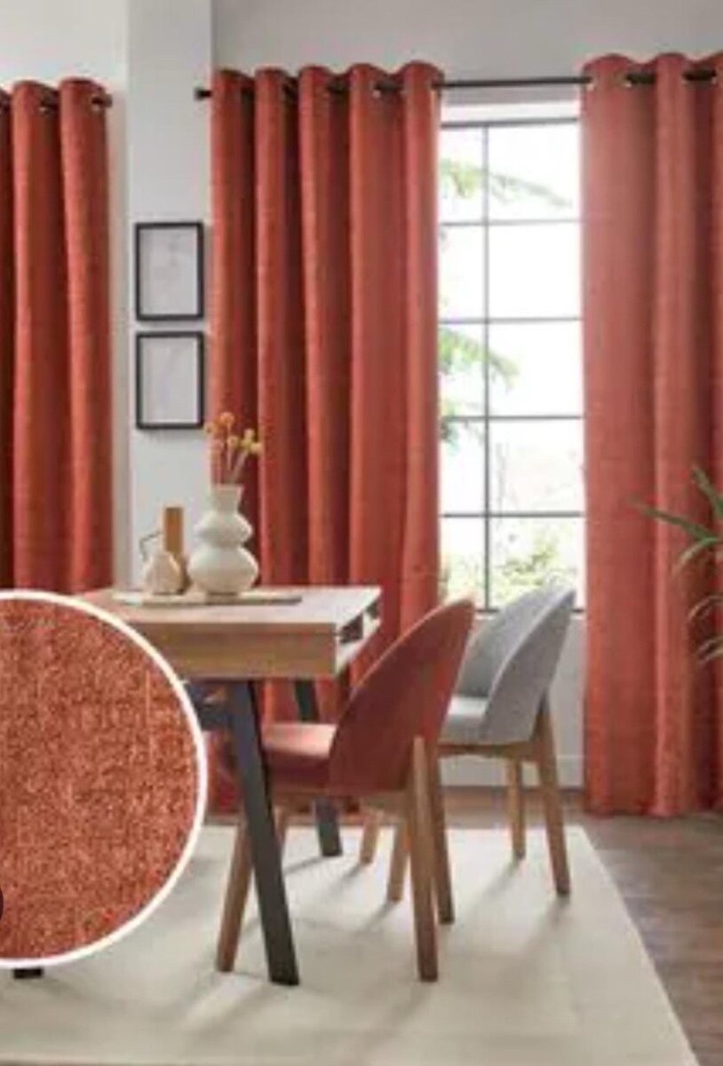 2 in 1 curtains (heavy)