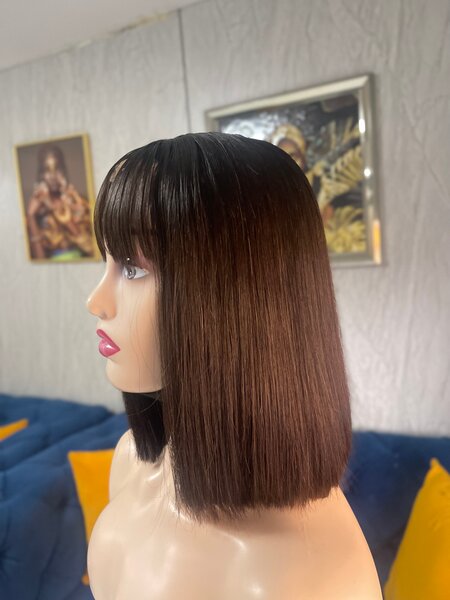 Bob vietnamienne en frange