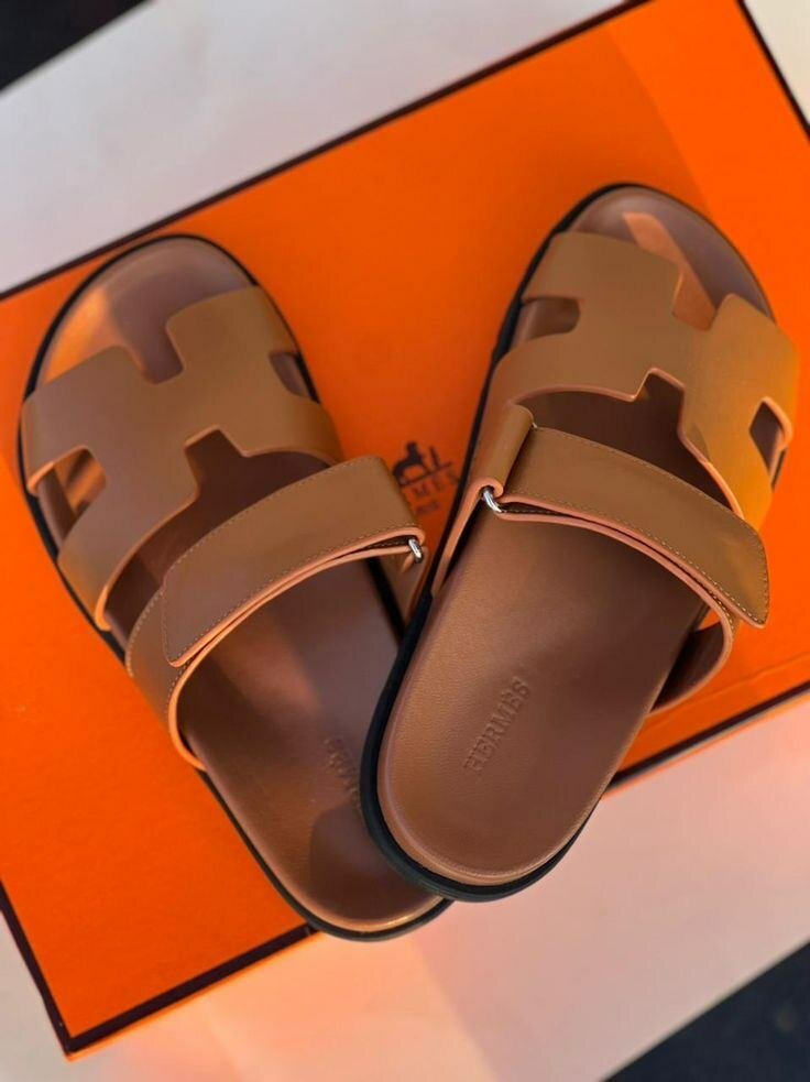 Sandales de luxe en cuir