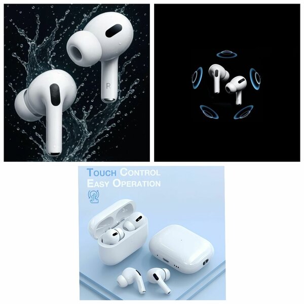 Airpods pro 2 nouvelle génération certifié CE pure bass