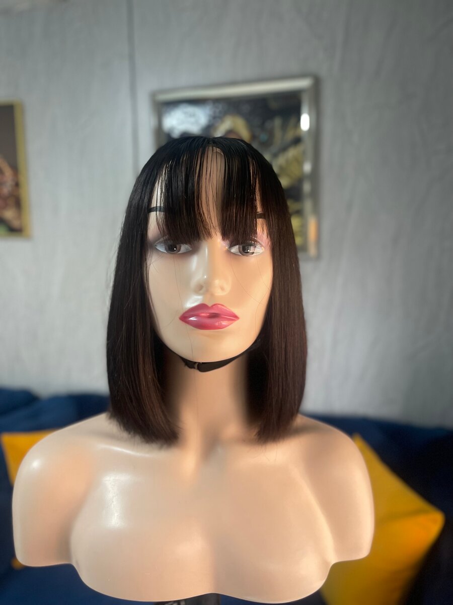 Bob vietnamienne en frange