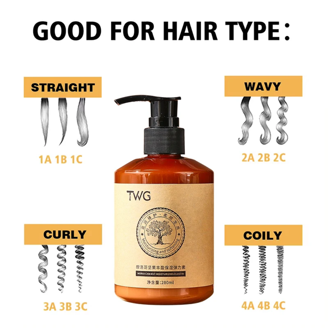 Soin Curl TWG Cheveux Bouclés