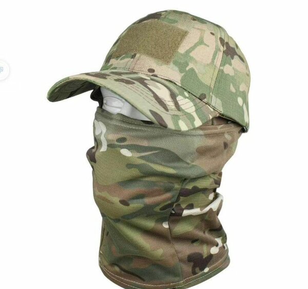 Casquette tactique camo