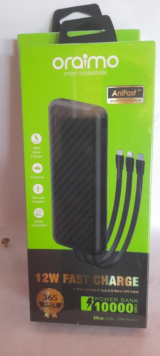 Oraimo Power Bank 10000mAh