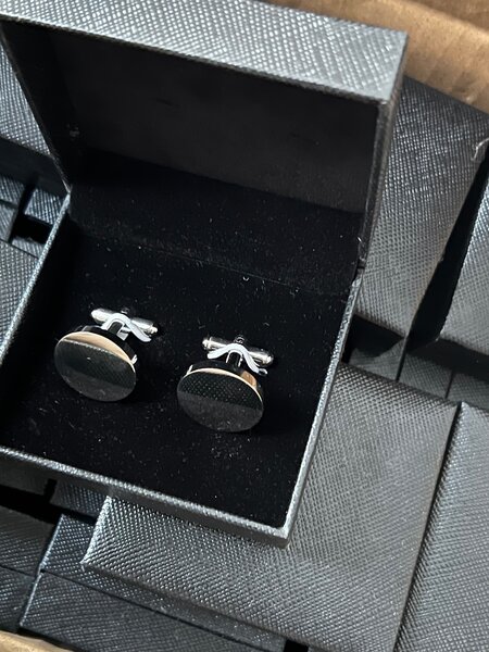 30pcs boutons de manchette en acier inoxydable en gros